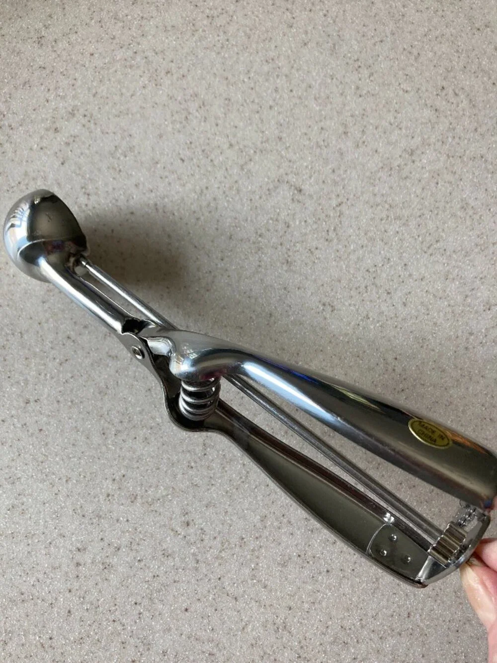 NIB The Pampered Chef Small Stainless Steel Scoop - 1 Tablespoon